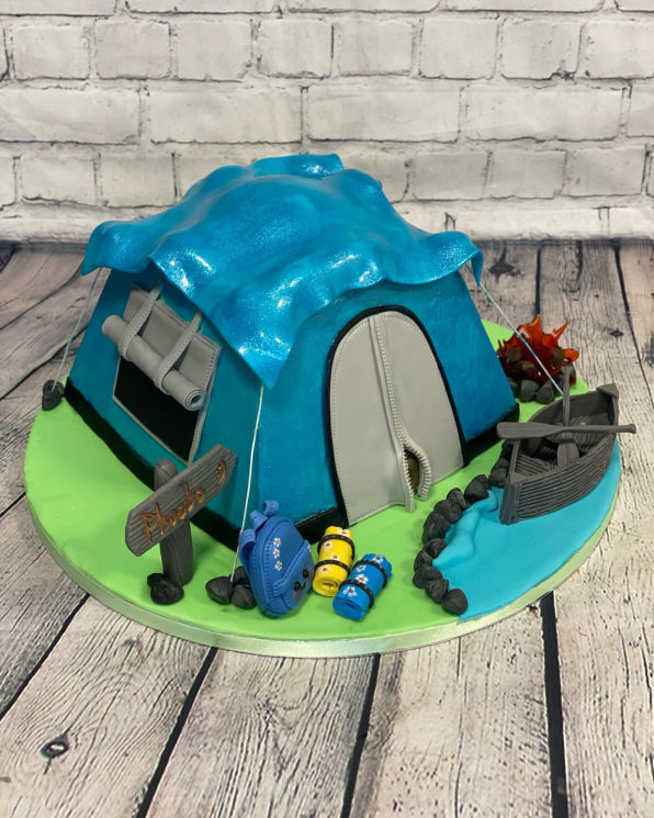 Camping cake
