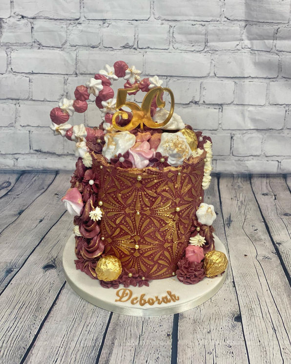 50th birthday cake 