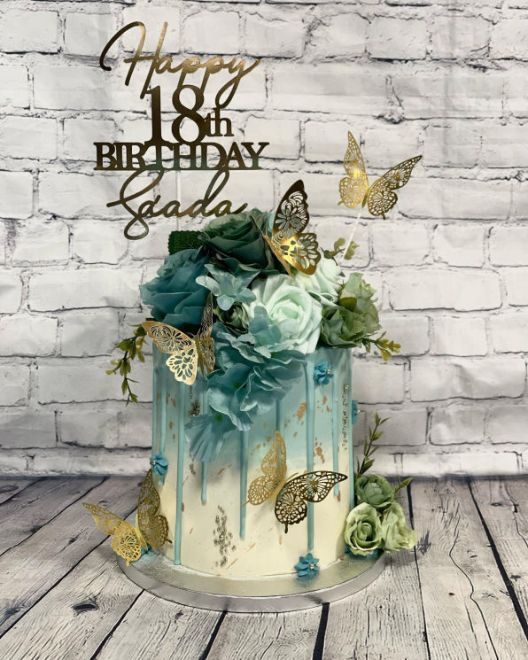 Beautiful flower cake